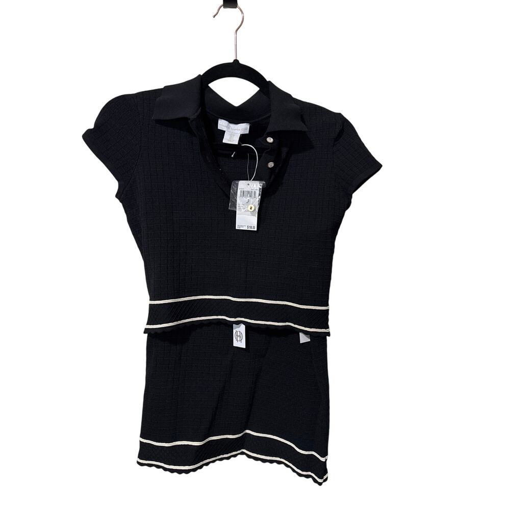 NWT House of Harlow Knit Top and Skirt Set S